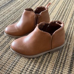 Old Navy Brown Leather Boots size 7